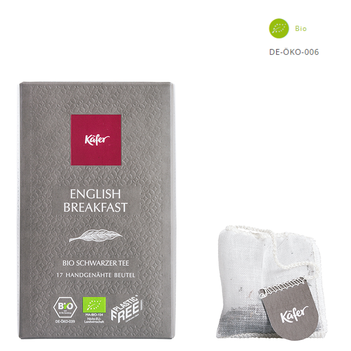 Bio Englisch Breakfast, schwarzer Tee  I 42,5 g (163,53 € / 1 kg)