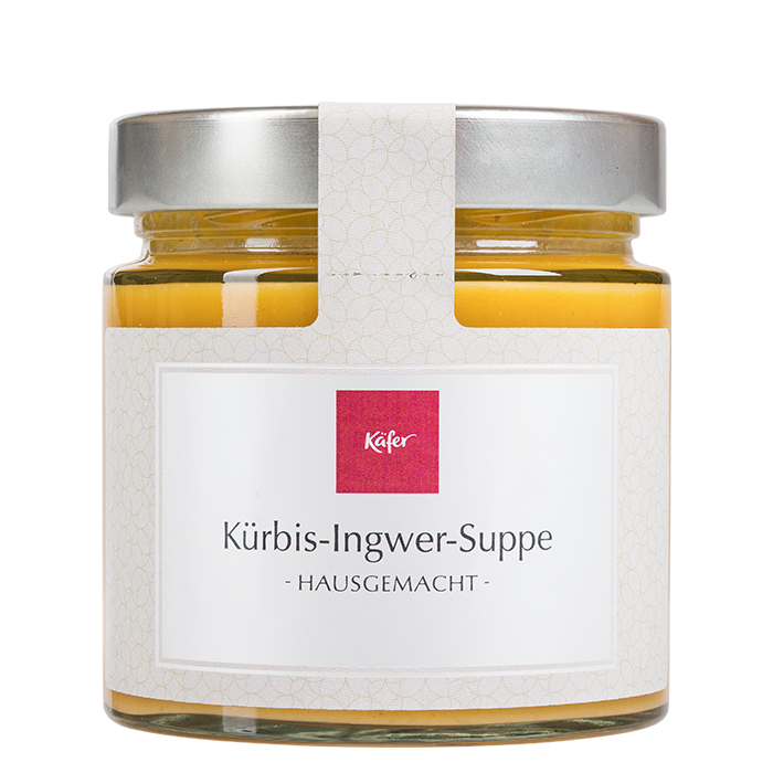 Käfer Kürbis-Ingwer-Suppe